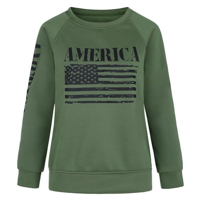 Star Print Colorblock Sweatshirt Womens Long Sleeve American Flag 4th of July Pullvoer Blouse Sweatshirt Star Print Colorblock Sweatshirt Womens Long Sleeve American Flag 4th of July Pullvoer Blouse Sweatshirt